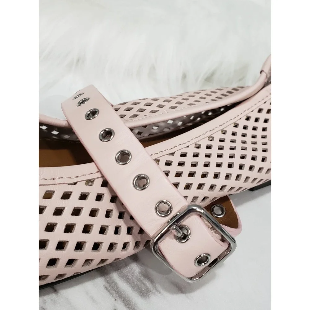 NEW NO BOX SIZE 6 MADEWELL THE REMY MARY JANE FLAT ballet strap overlasted